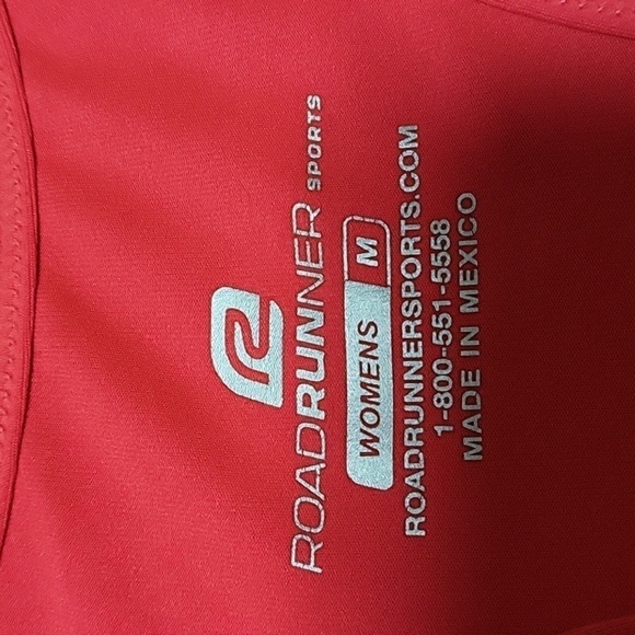 Women's Road Runner Sports Coral Workout/Running Racerback Top - Size M - Picture 3 of 3